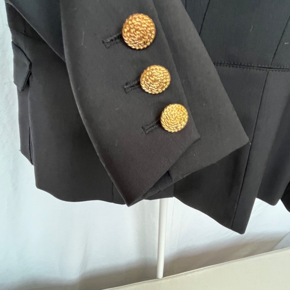 The Kooples (36/4) ultra-fine wool blazer with gold buttons, women's, EUC. - Picture 9 of 16